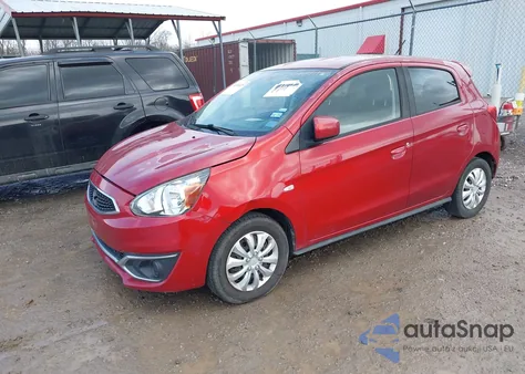2018 Mitsubishi Mirage Es z USA, uszkodzony, nr VIN ML32A3HJ7JH009787